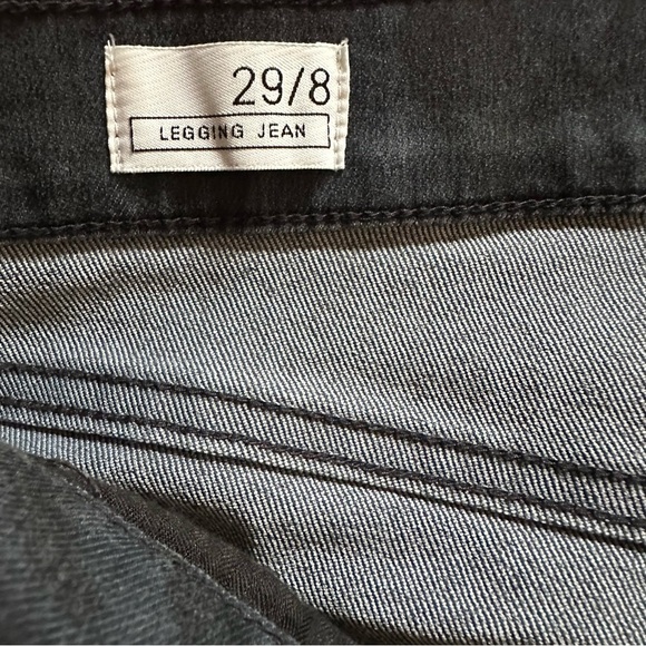 Gap 1969 | Black and Gray Animal Print Legging Jean Size 8 - Picture 5 of 6